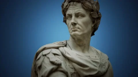 Statue of Julius Caesar Stockbeeldmateriaal 143891999