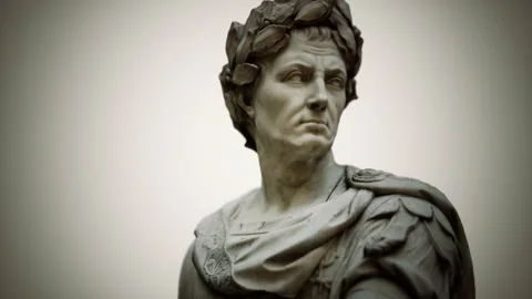 Statue of Julius Caesar Vídeo Stock 150426888