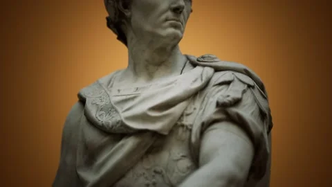 Statue of Julius Caesar 스톡 동영상 151193117