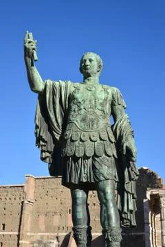Statue of julius caesar Stock Photos