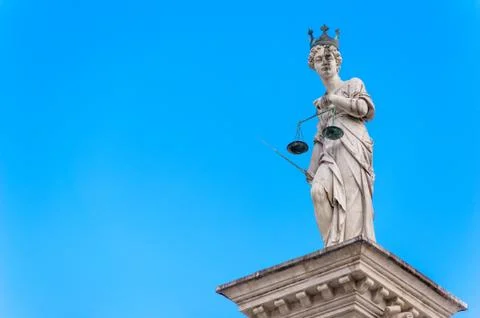 Statue of justice Stock Photos