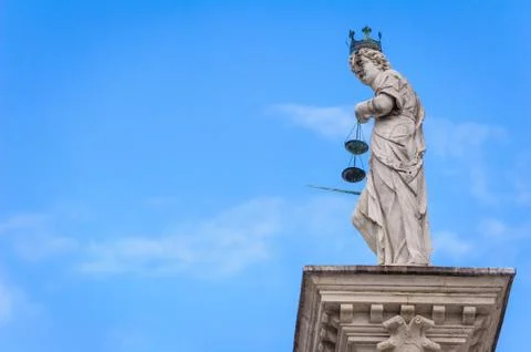 Statue of justice Stock Photos