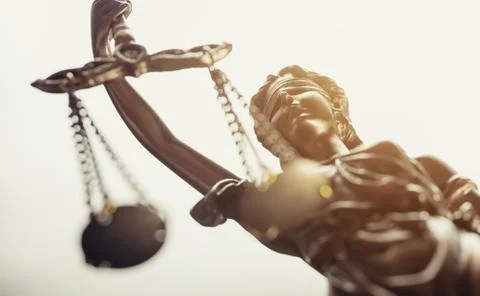 Statue of justice Foto stock