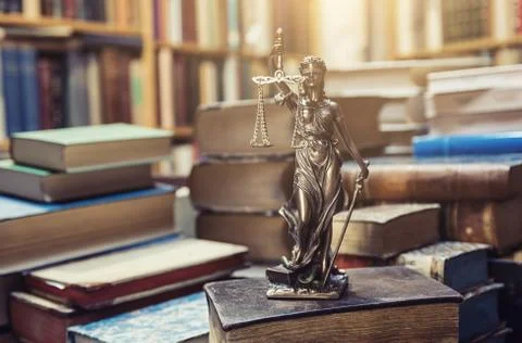 The Statue of justice Stock-Fotos