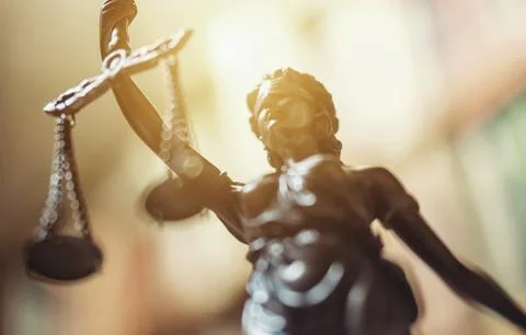 Statue of justice Stock Photos