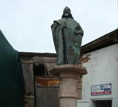 Statue of king Foto stock