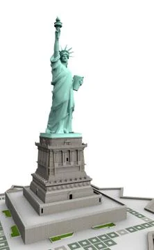Statue of liberty  1 Stock Illustration