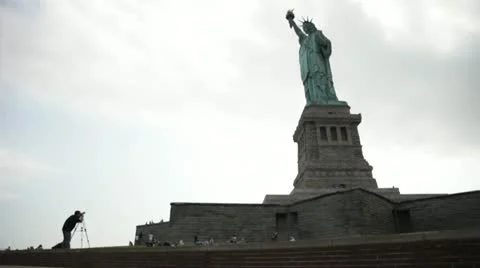 Statue of Liberty 4 Stock-Footage 12331609