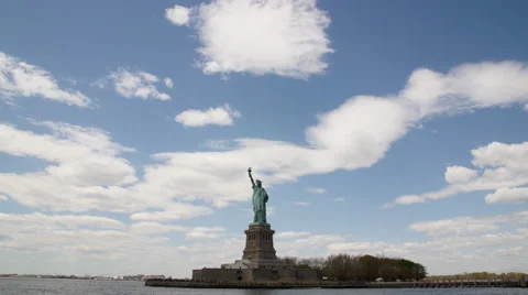  Statue of Liberty - 4k Video stock 38375241