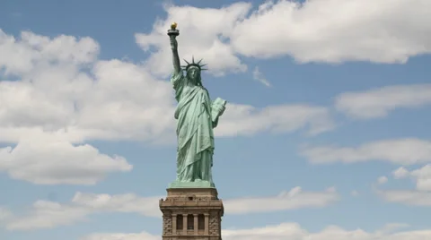  Statue of Liberty - 4k Stock Footage 38375977