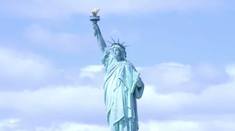 Statue of Liberty - From Boat Vídeo Stock 39769657