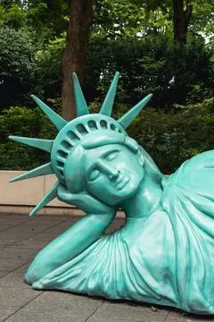 Statue of Liberty in Chicago Foto stock