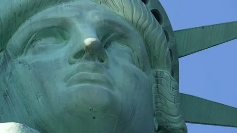 Statue of Liberty, close up 4K Vidéo 228476808
