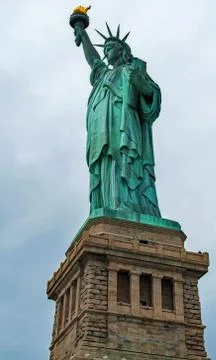 The Statue of Liberty Close Up Stock Photos