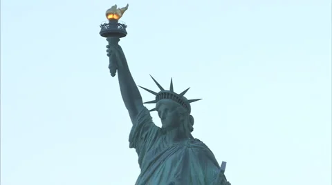 Statue of Liberty CU Stock-Footage 997353