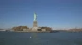 The Statue of Liberty with downtown New York in the distance 4k or 4k+ Resolution