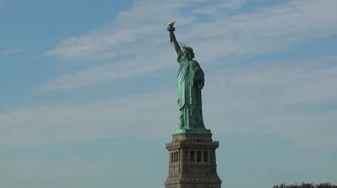 Statue of Liberty - Dual Angles Video stock 11055618