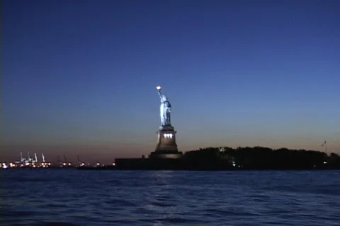 Statue of Liberty Stock Footage 377187