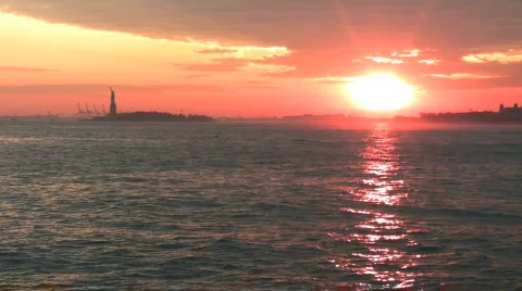 Statue of Liberty Stock Footage 694399