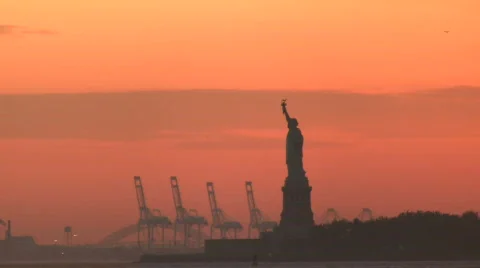 Statue of Liberty Stock Footage 694401