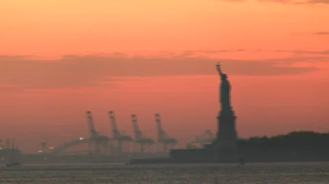 Statue of Liberty Stock Footage 694407