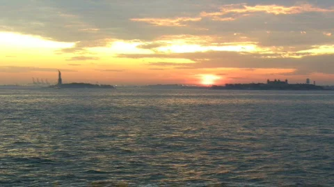 Statue of Liberty Stock Footage 697259