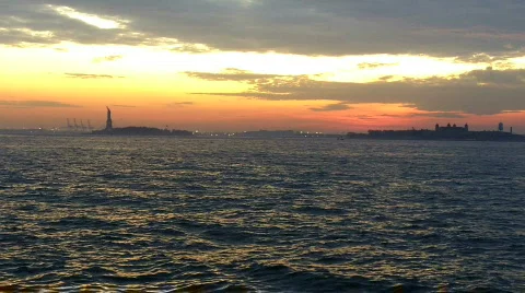 Statue of Liberty Stock Footage 697260