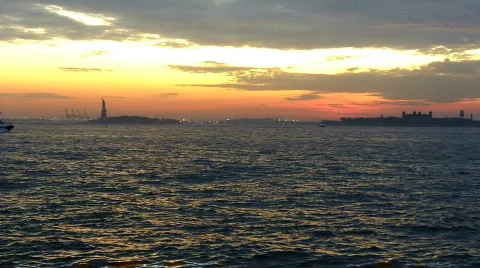 Statue of Liberty Stock Footage 697262