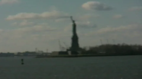 Statue of Liberty Stock Footage 697979