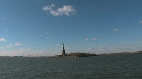 Statue of Liberty Stock Footage 697982