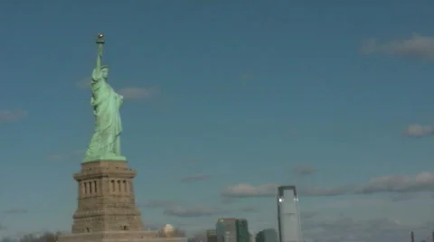 Statue of Liberty Video stock 697989