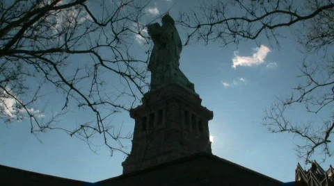 Statue of Liberty Stock Footage 698062