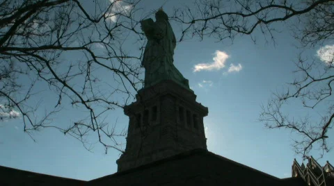 Statue of Liberty Stock Footage 698064
