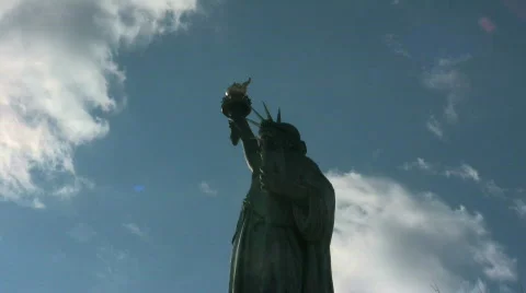 Statue of Liberty Stock Footage 698080