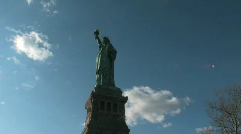 Statue of Liberty Stock Footage 698081