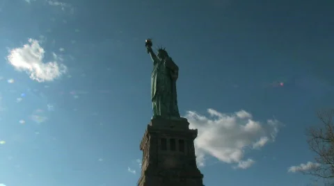 Statue of Liberty Stock Footage 698083