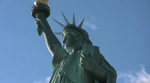 Statue of Liberty Stock Footage 698087