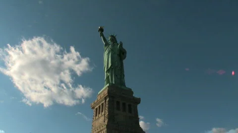 Statue of Liberty Stock Footage 698088