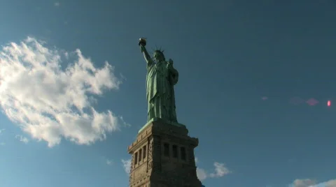 Statue of Liberty Stock Footage 698089