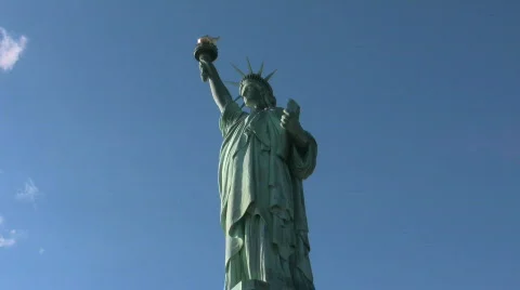 Statue of Liberty Stock Footage 698095