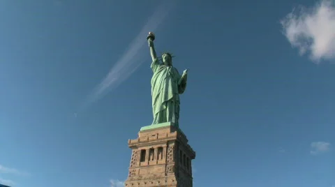 Statue of Liberty Stock Footage 698107