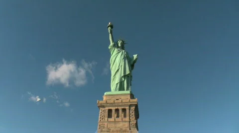 Statue of Liberty Stock Footage 698113