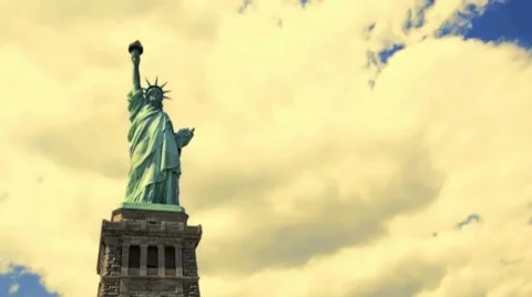Statue of Liberty Stock-Footage 8516418
