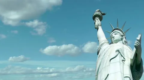 Statue of Liberty Stock Footage 8983133