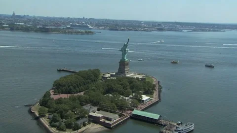 Statue of liberty Stock Footage 75214378