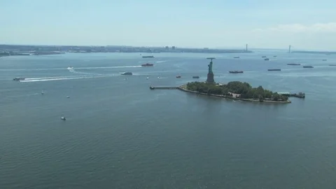 Statue of liberty Stock Footage 75214398