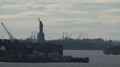 The Statue of Liberty 動画素材 77166370
