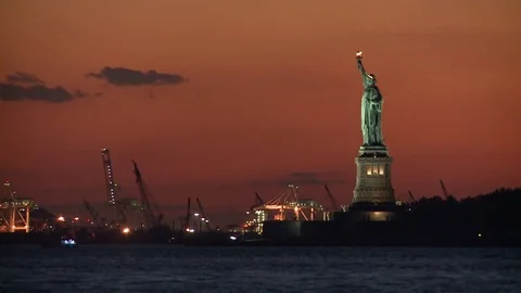 Statue of Liberty Stockbeeldmateriaal 77168241