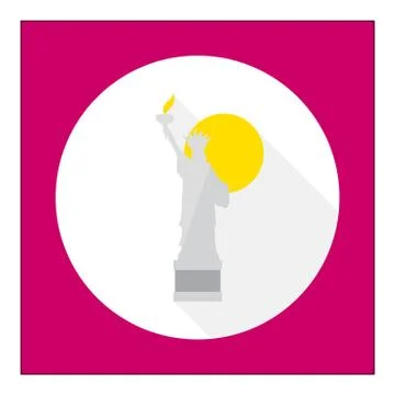 Statue of Liberty icon Stock-Illustration