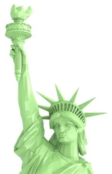 The Statue of Liberty Stock Illustration